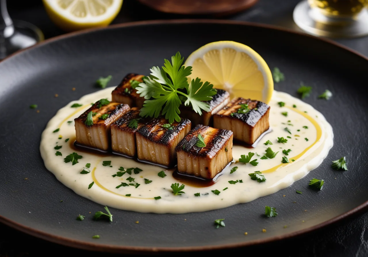 Eglifilets in White Wine Sauce