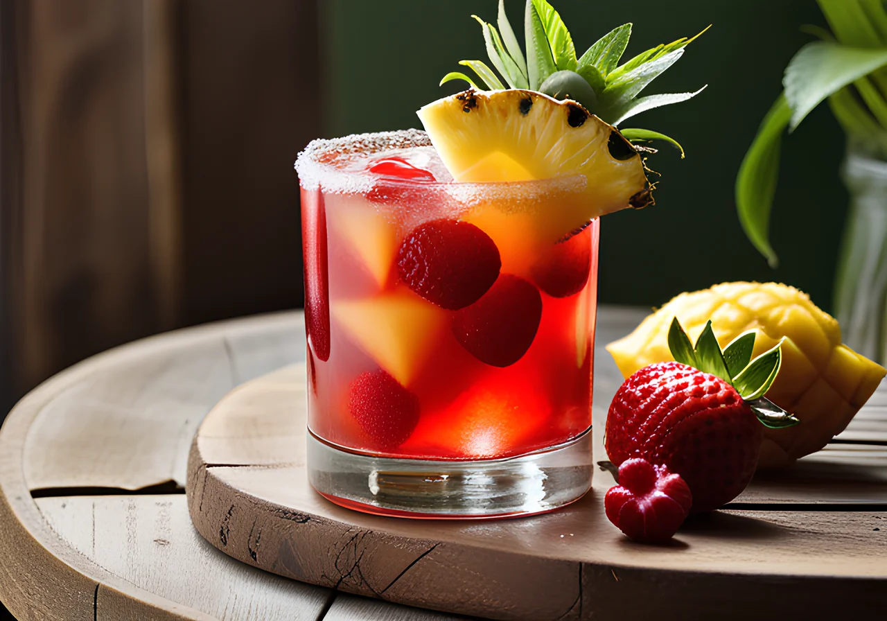 Strawberry-Pineapple Punch