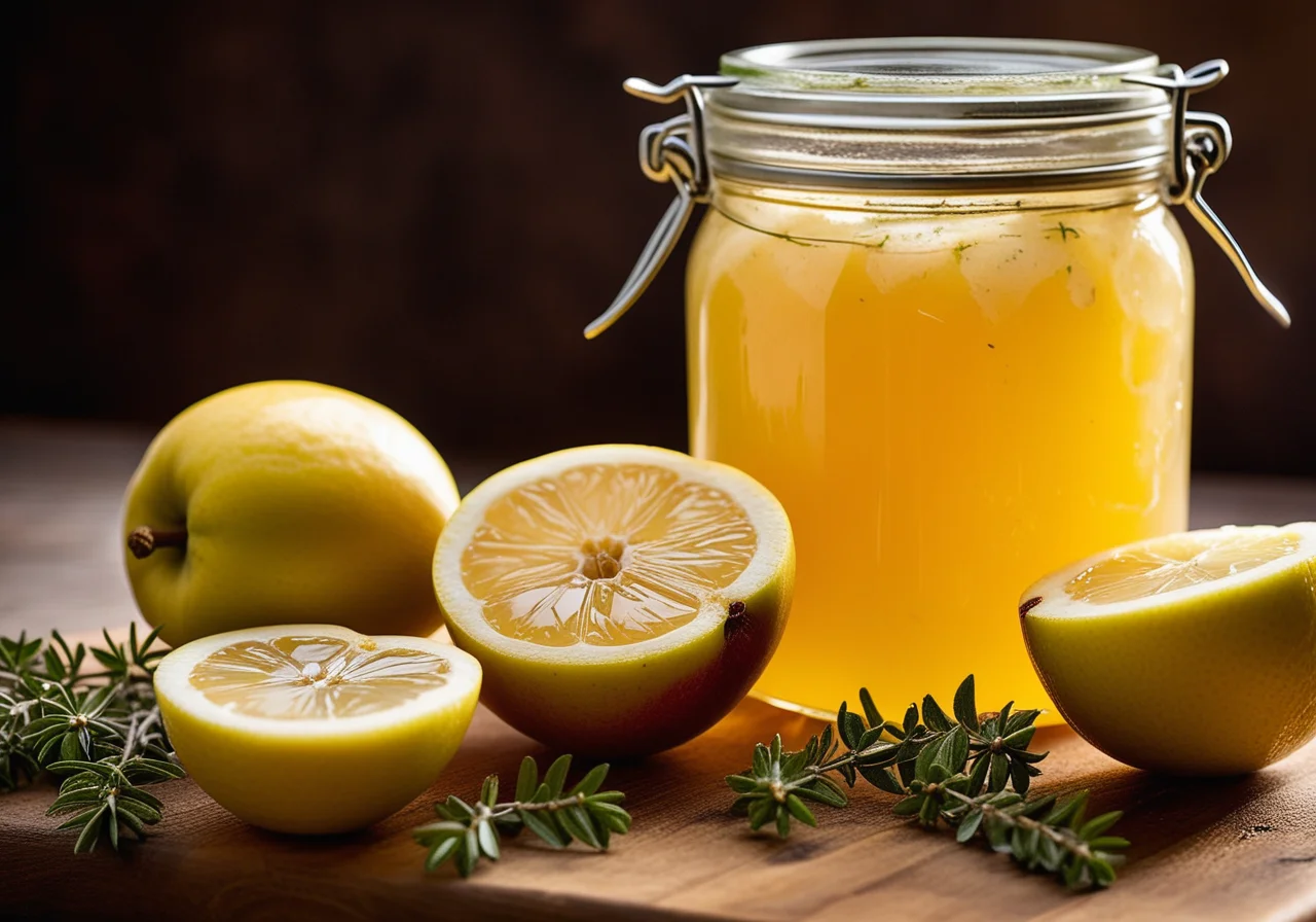 Apple Lemon Thyme Jam