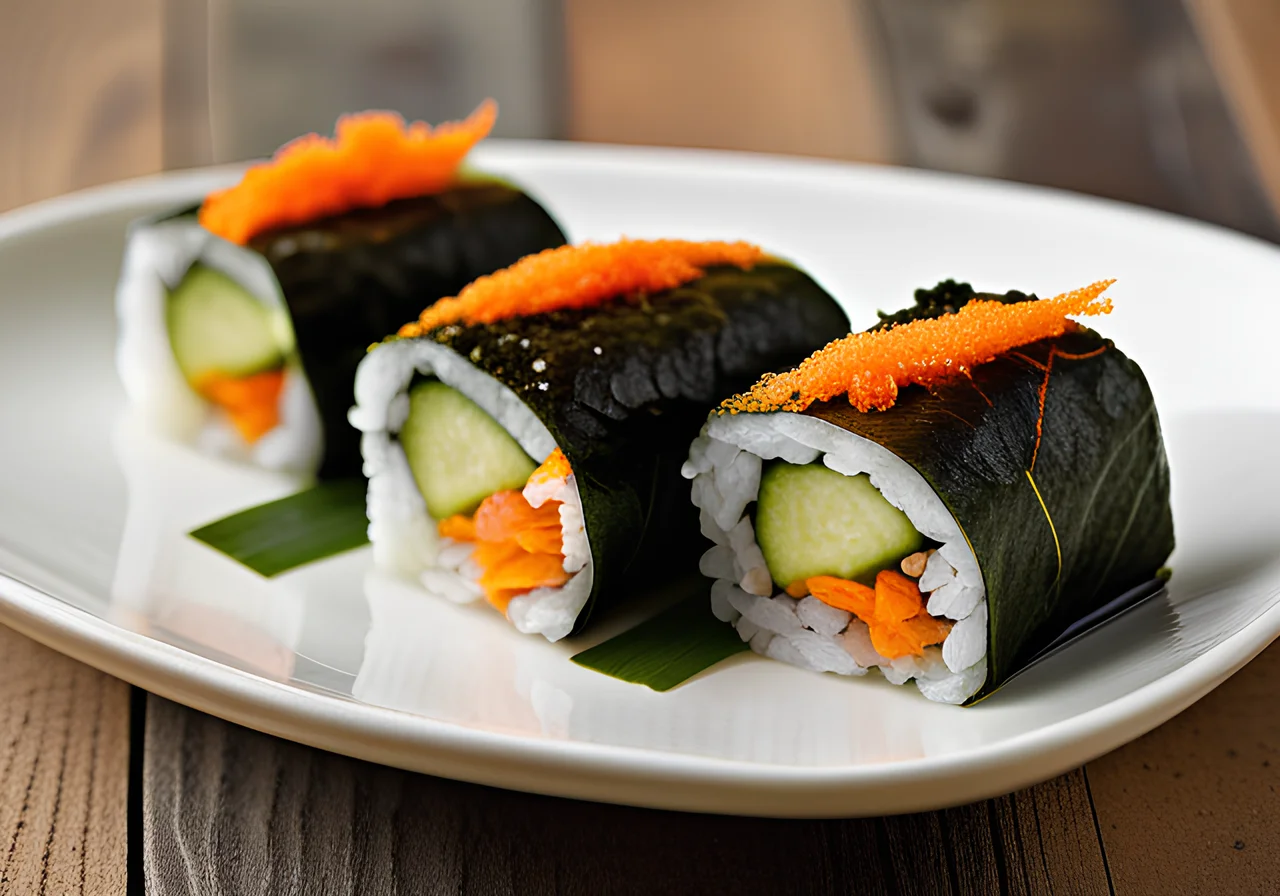 Zucchini-Carrot Sushi