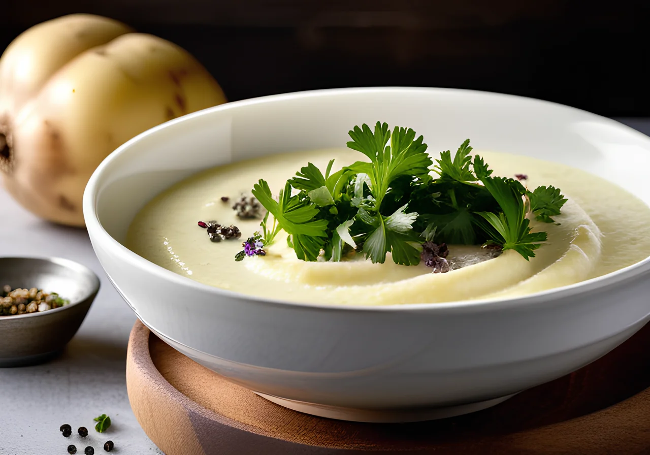 Potato-Celery Purée