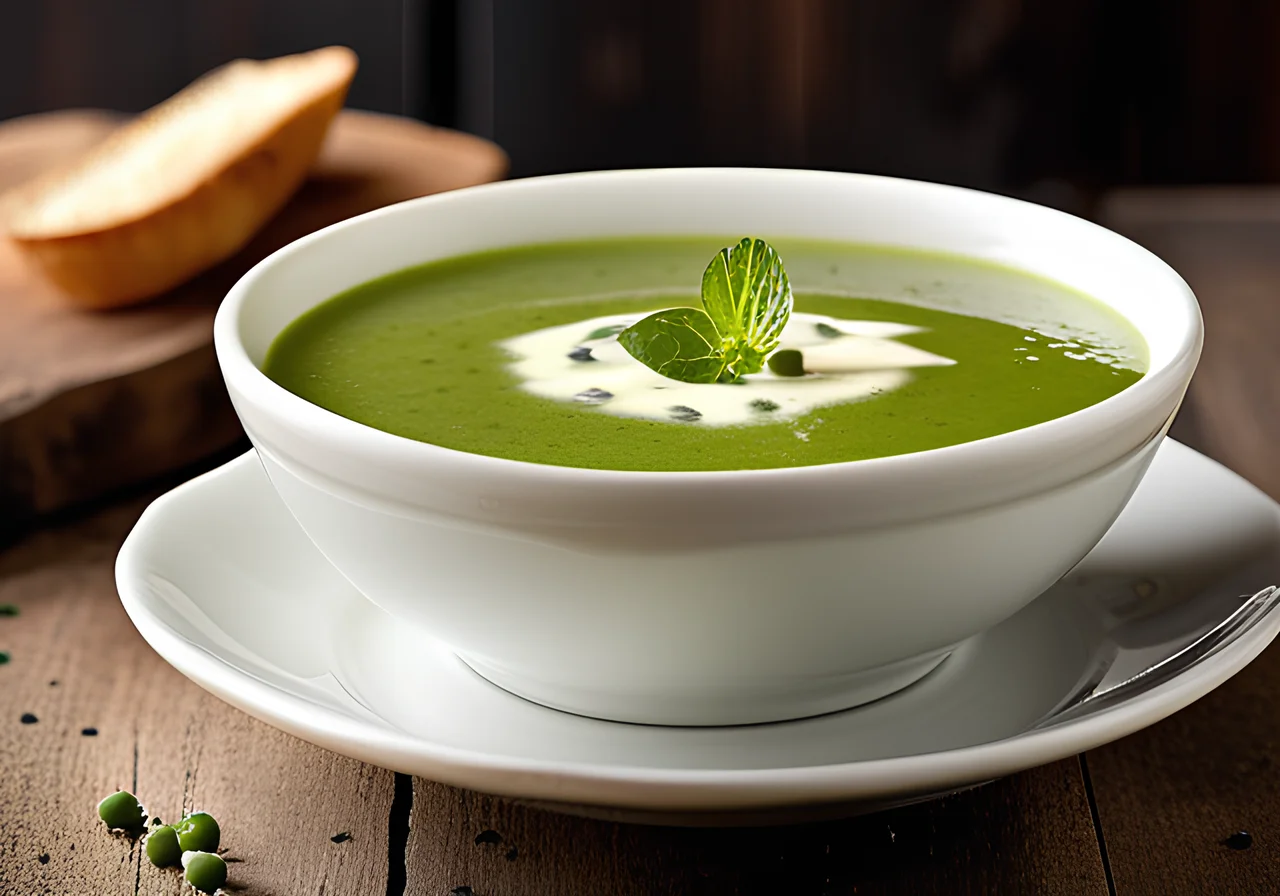 Pea Soup with Mint