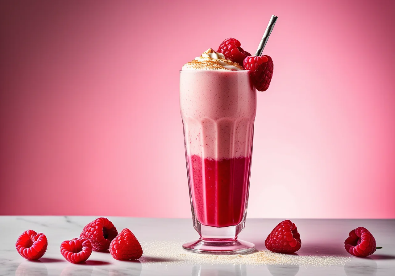 Almond Raspberry Shake