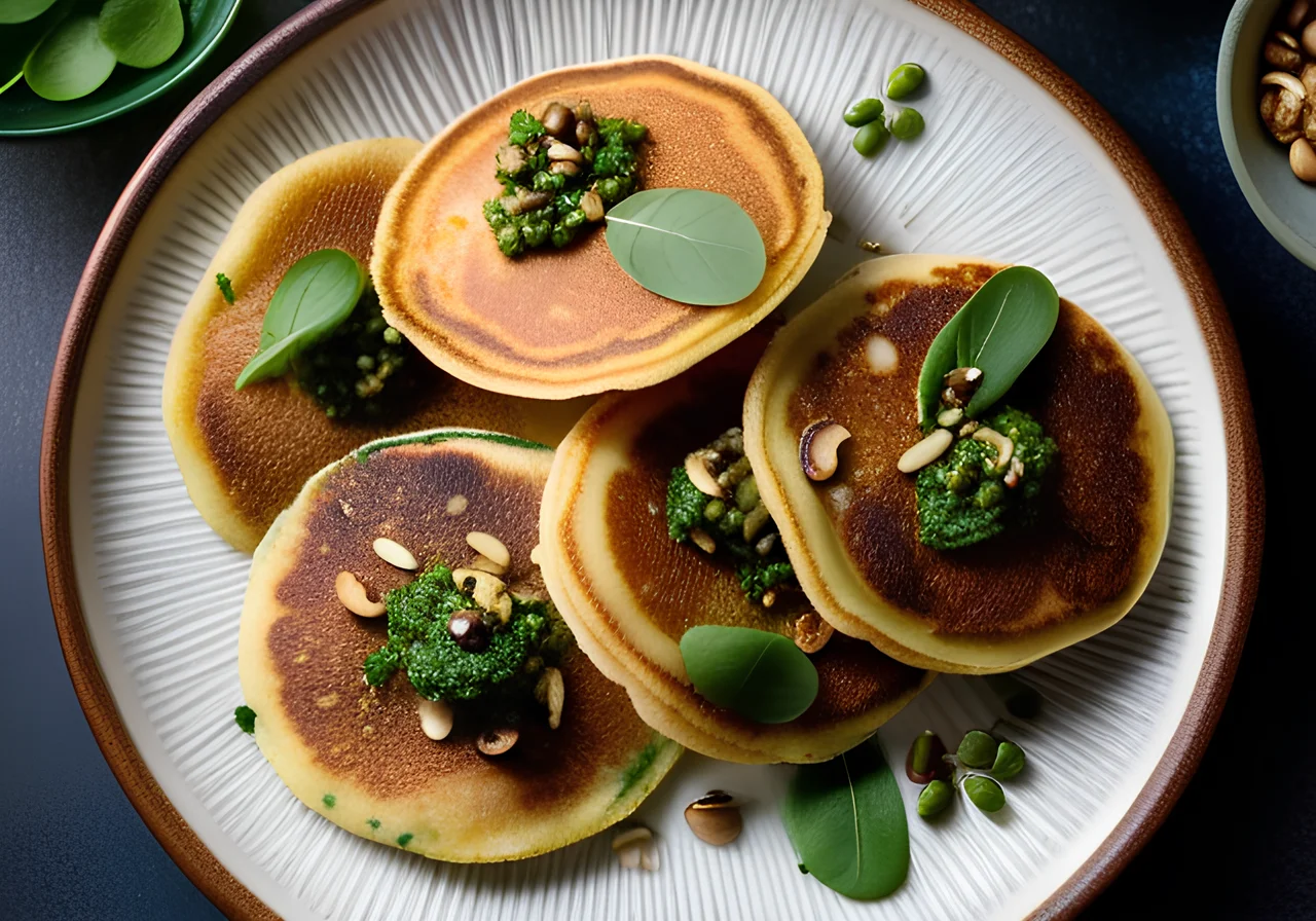 Pea Pancakes