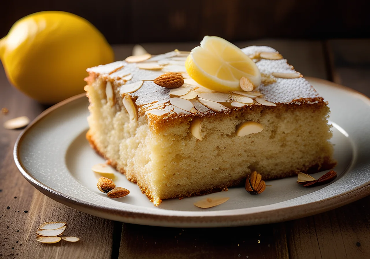 Spiced Almond Cake
