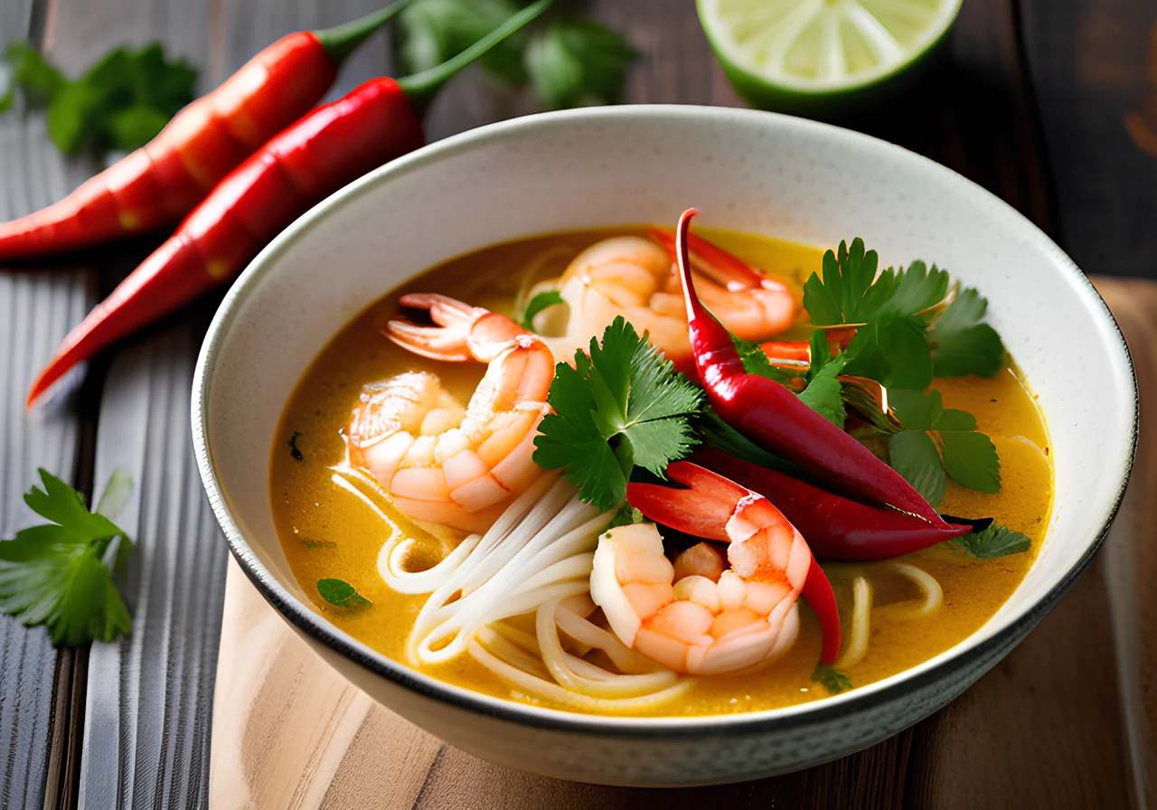 Shrimp Laksa Bowl