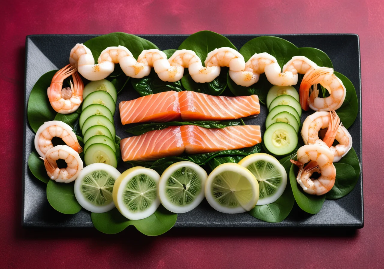 Sashimi with Salmon and Ginger