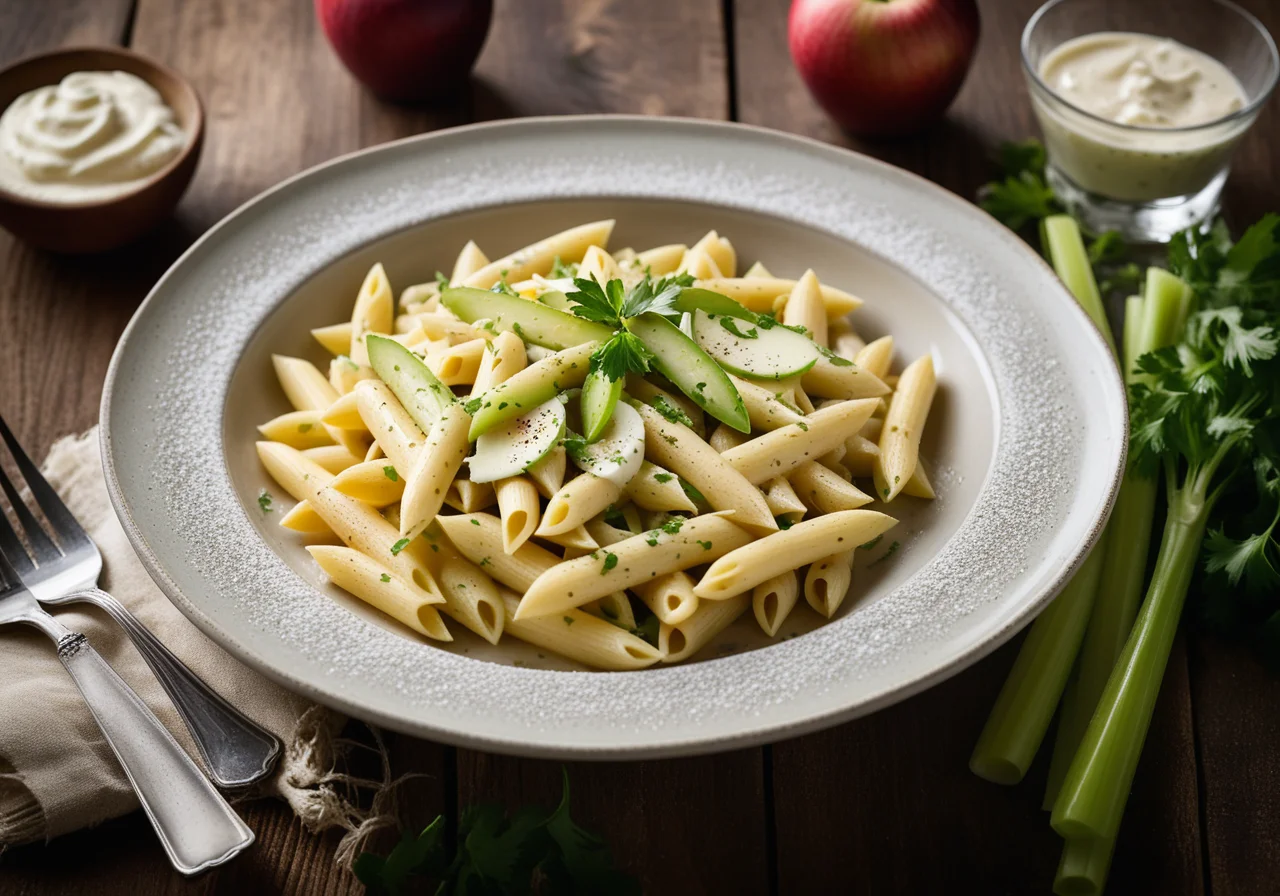Penne with Horseradish Sauce