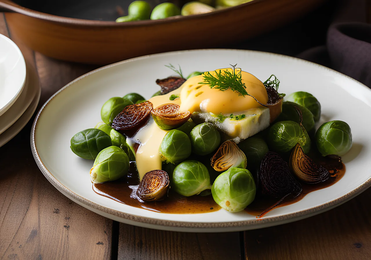 Raclette with Brussels Sprouts