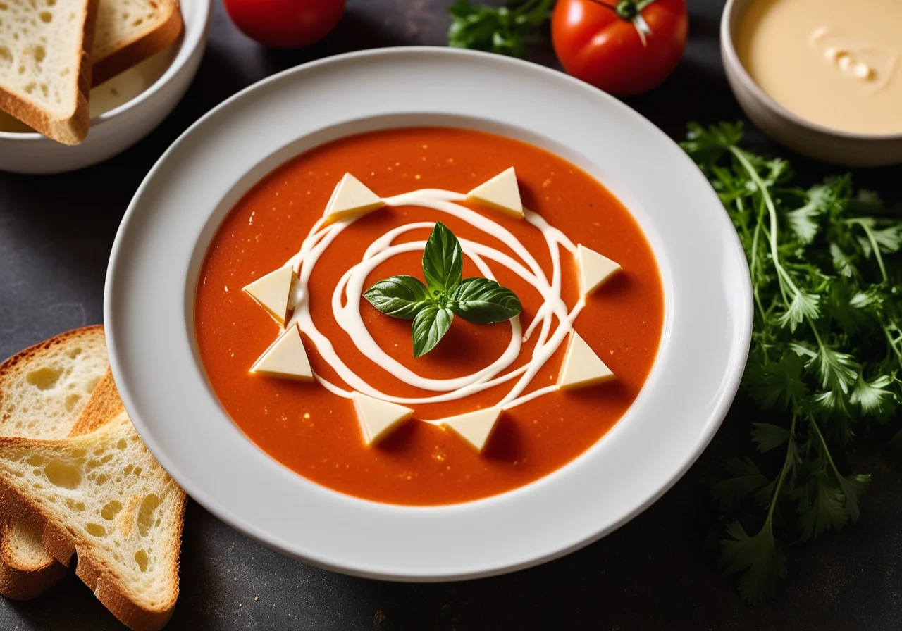 Cold Tomato Soup with Buttermilk