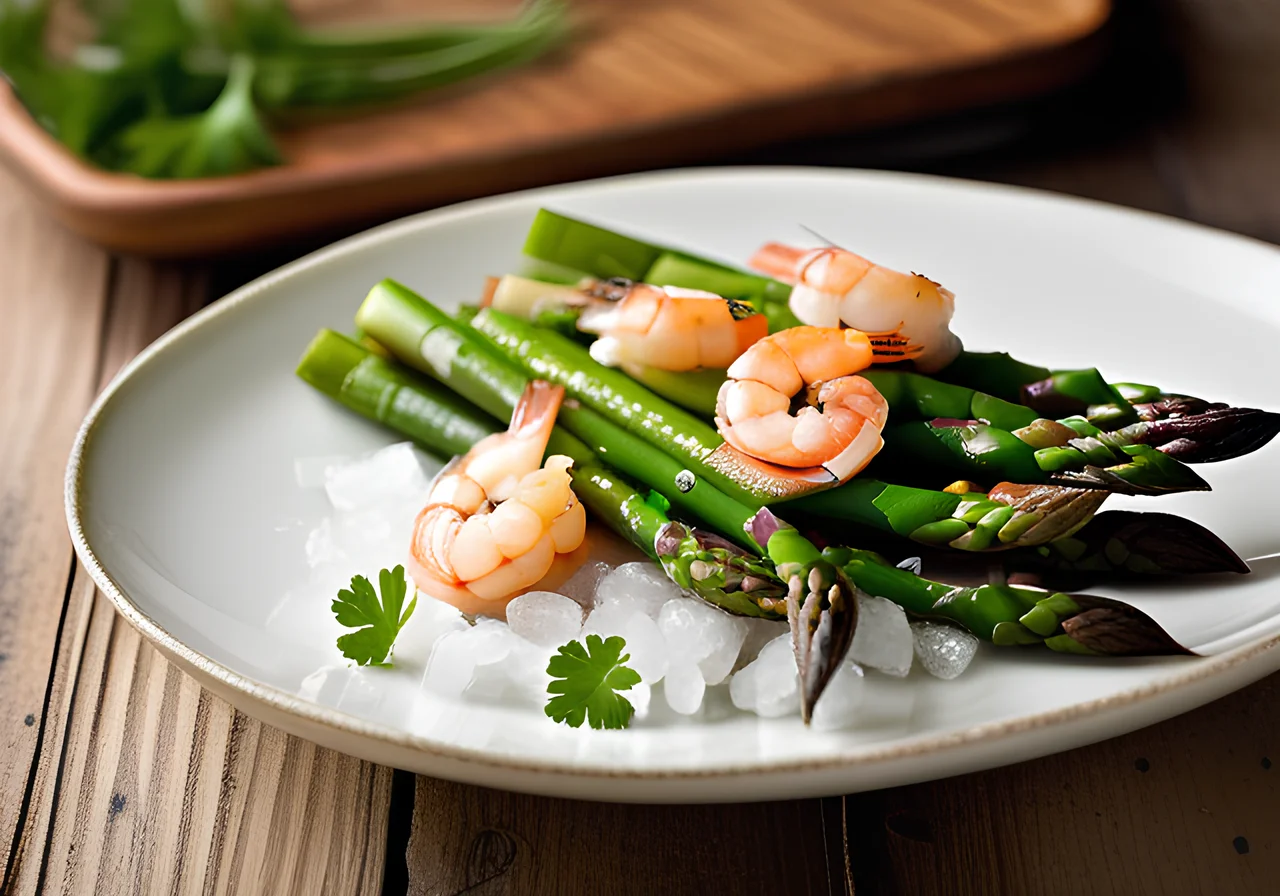 Stir‑Fried Green Asparagus