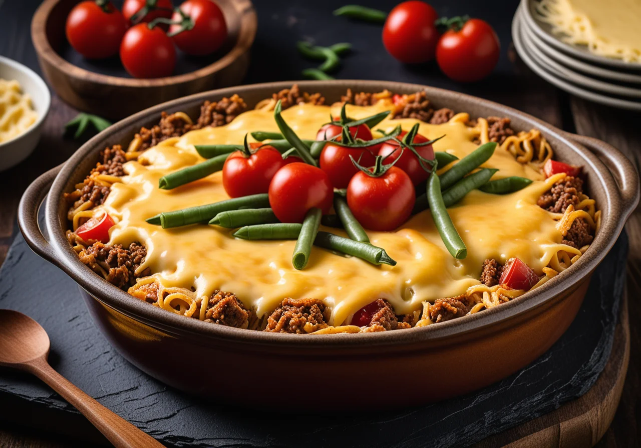 Noodle Meat Casserole