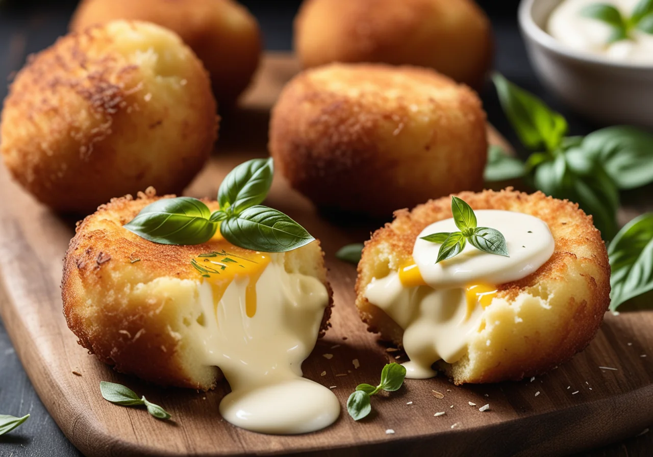 Potato Croquettes with Cheese