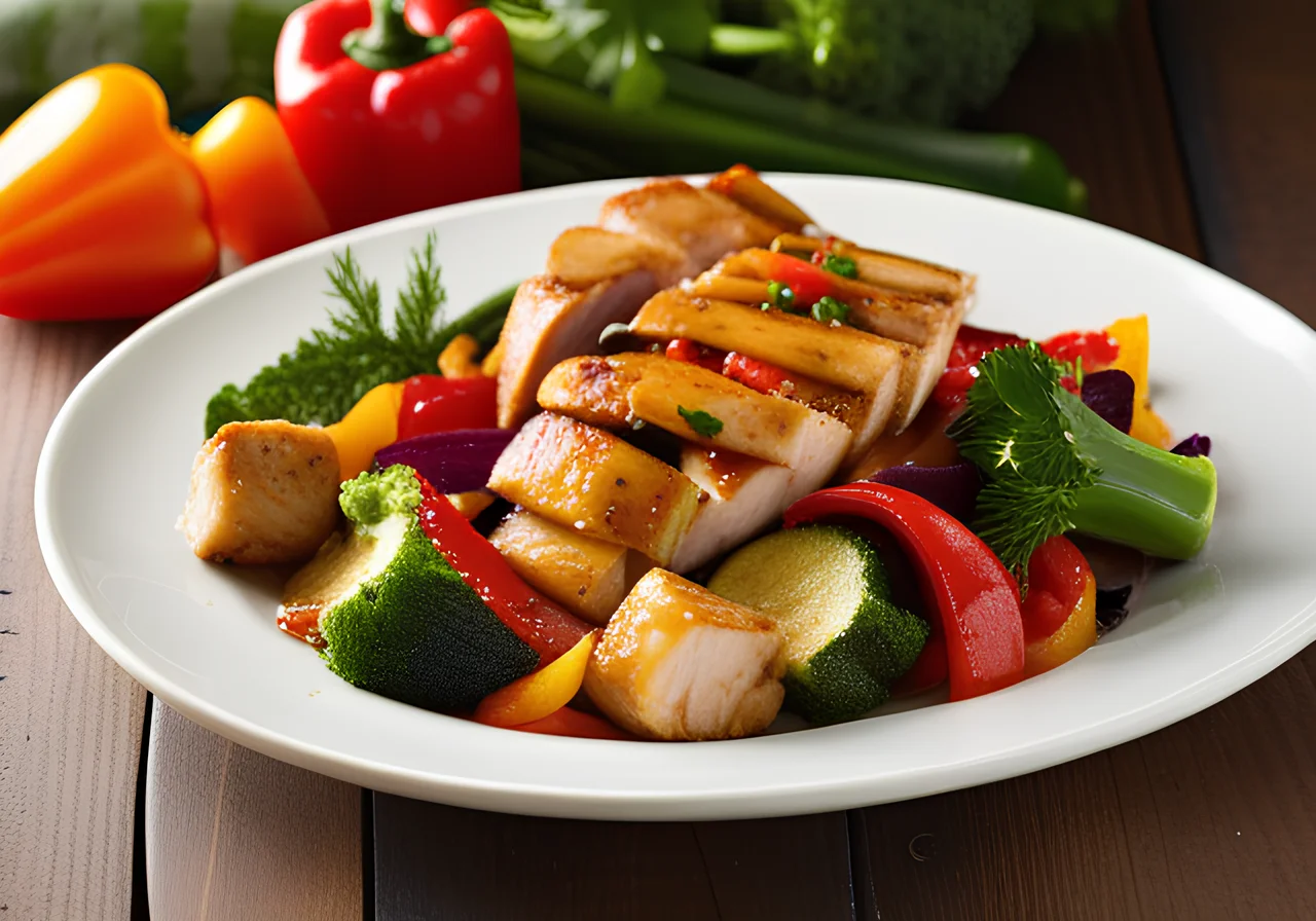 Vegetable Chicken Skillet