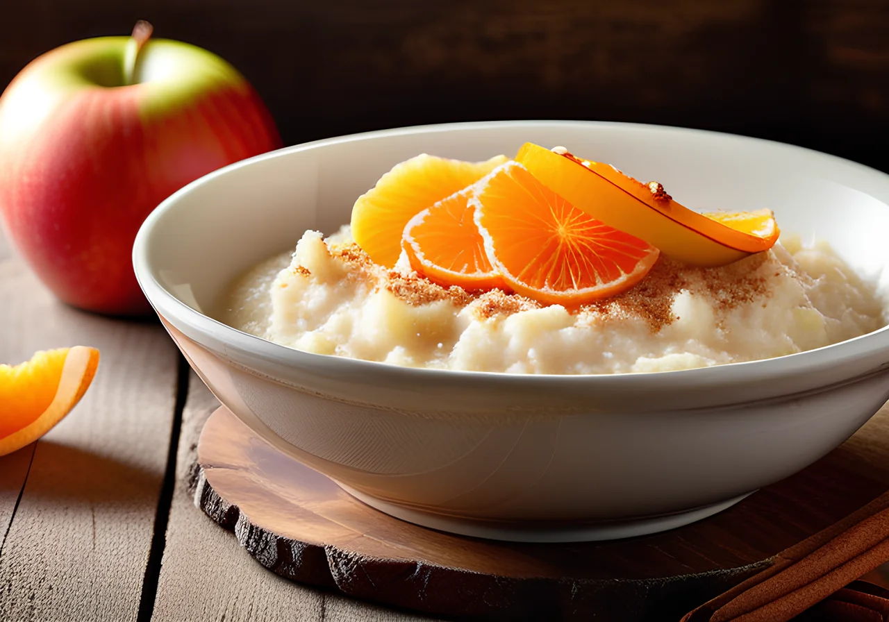 Apple Rice Pudding