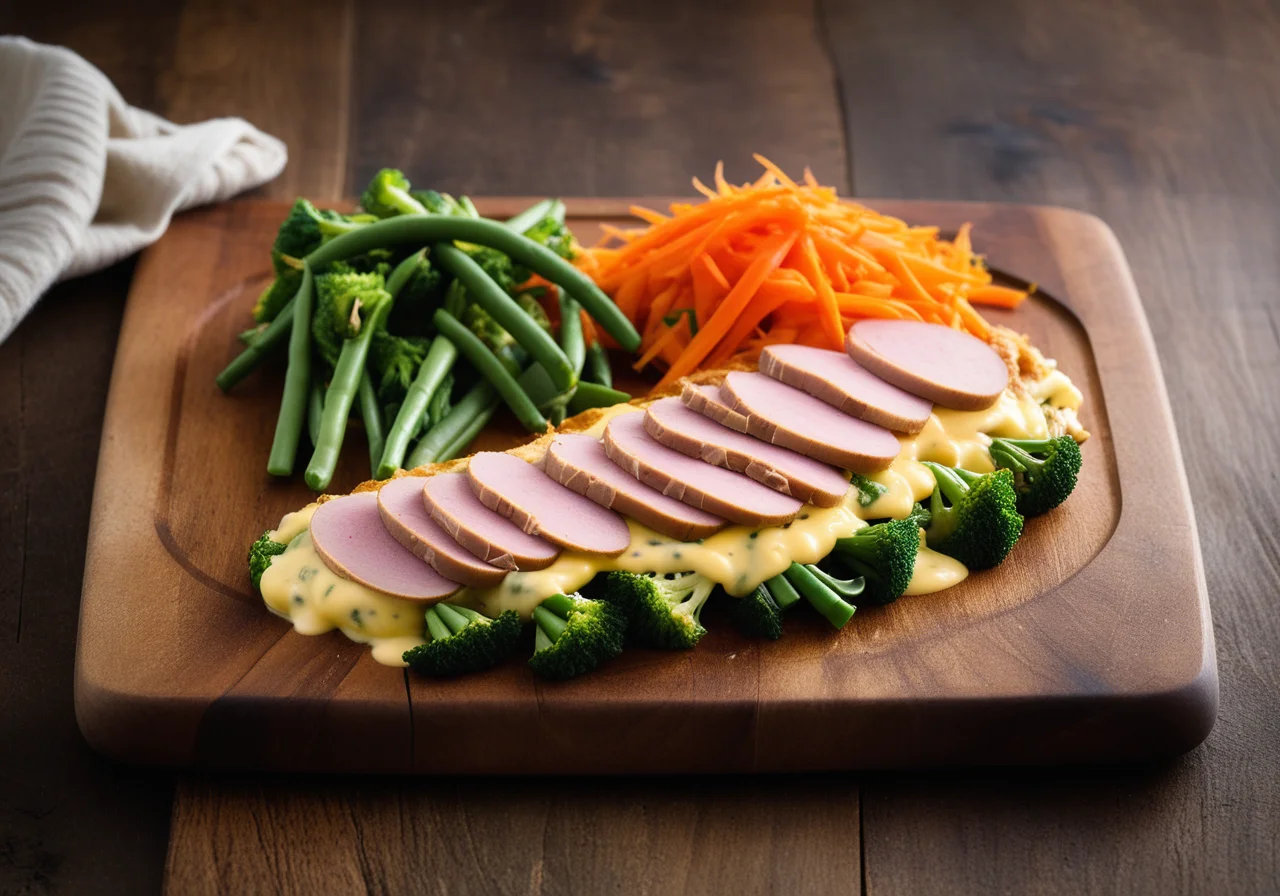 Potato Omelette with Vegetables