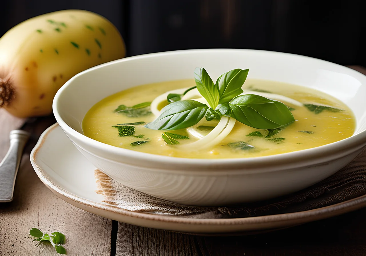 Potato Zucchini Soup