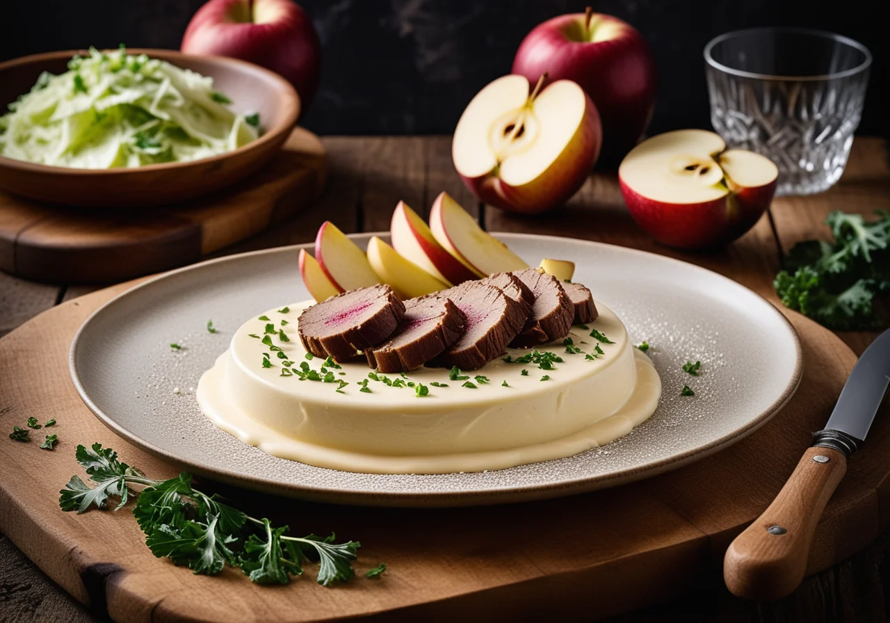 Calf Tafelspitz with Apple Vegetable