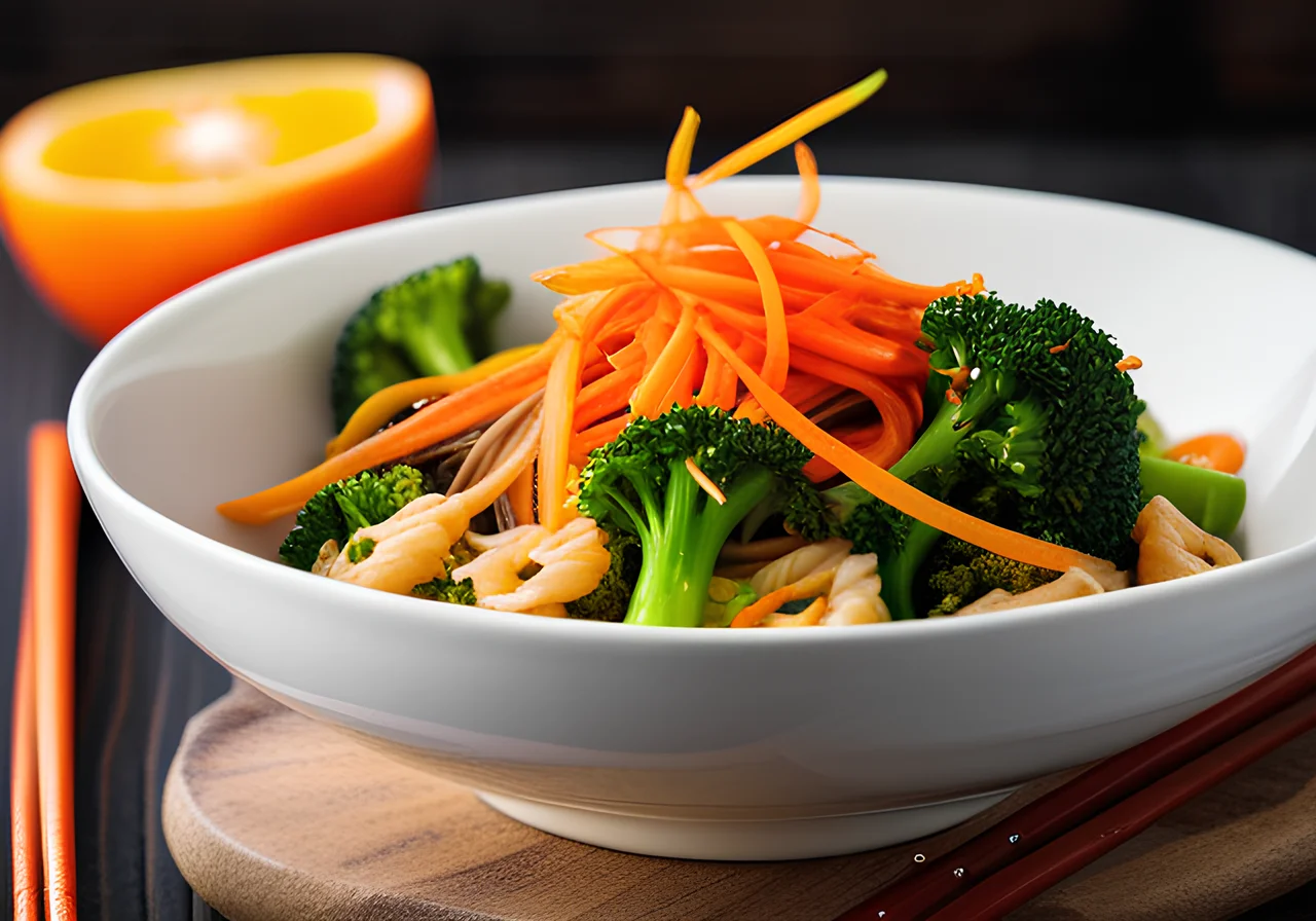 Asian Noodle Stir‑Fry