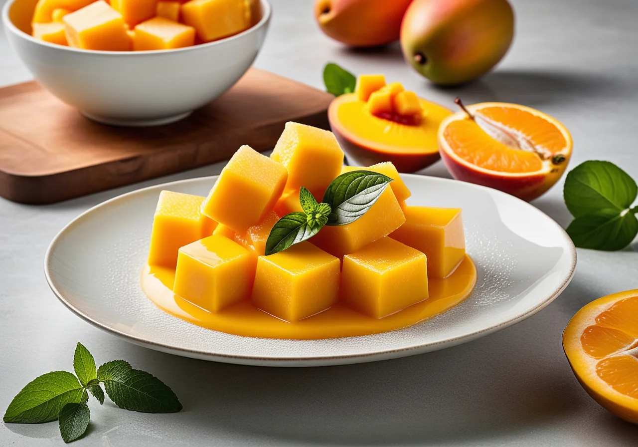 Fruitful Mango Sorbet