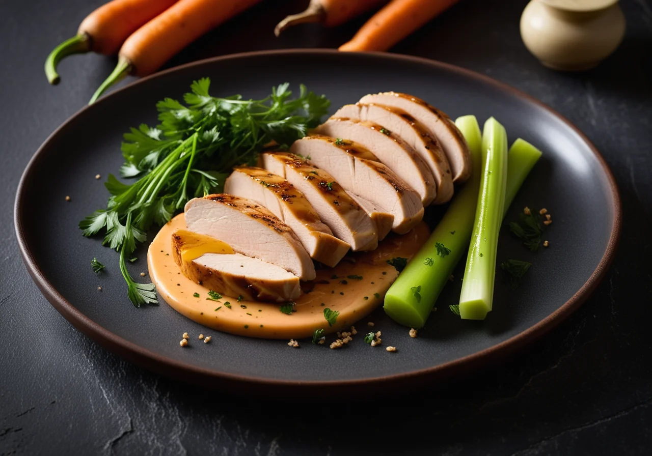 Chicken Fillets in Vegetable Marinade