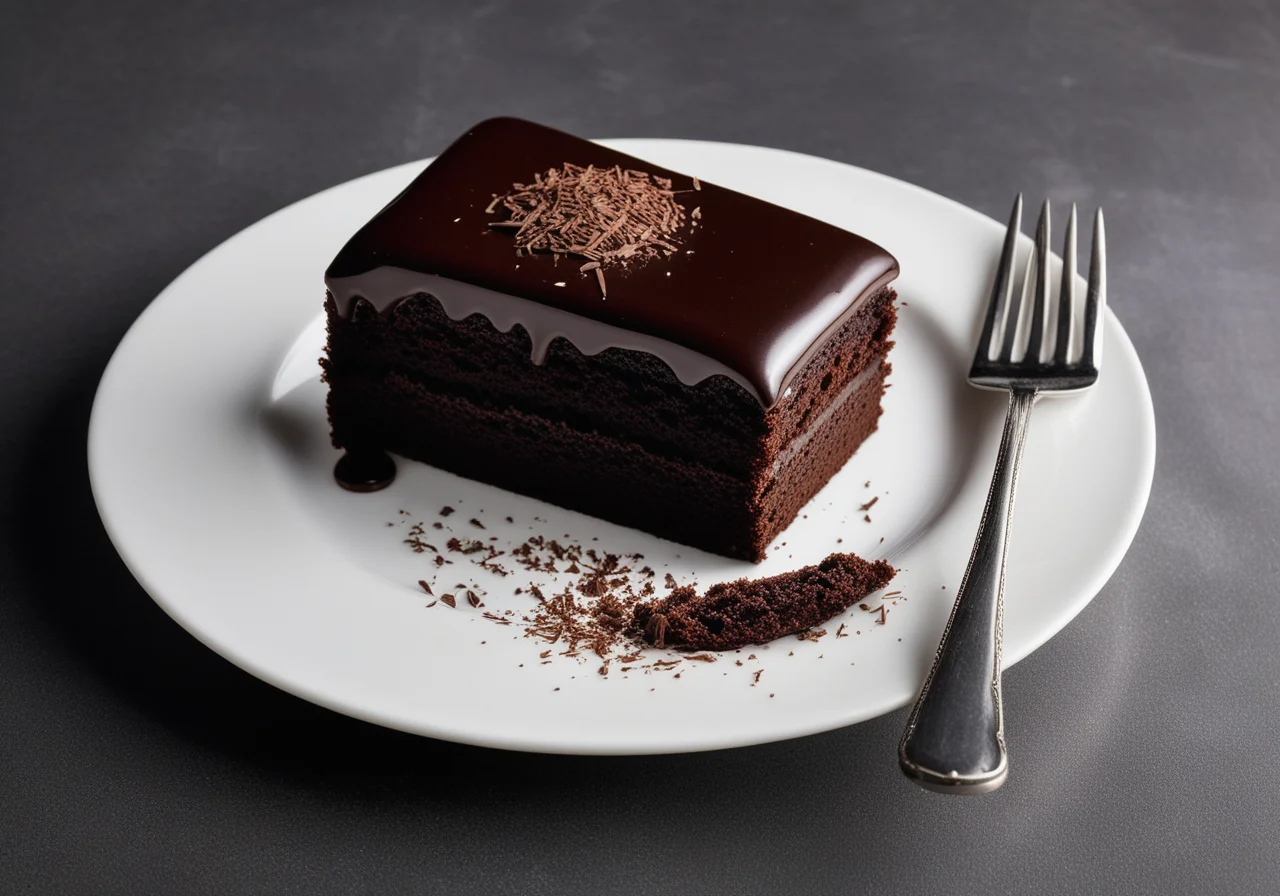 Simple Chocolate Cake for Springform
