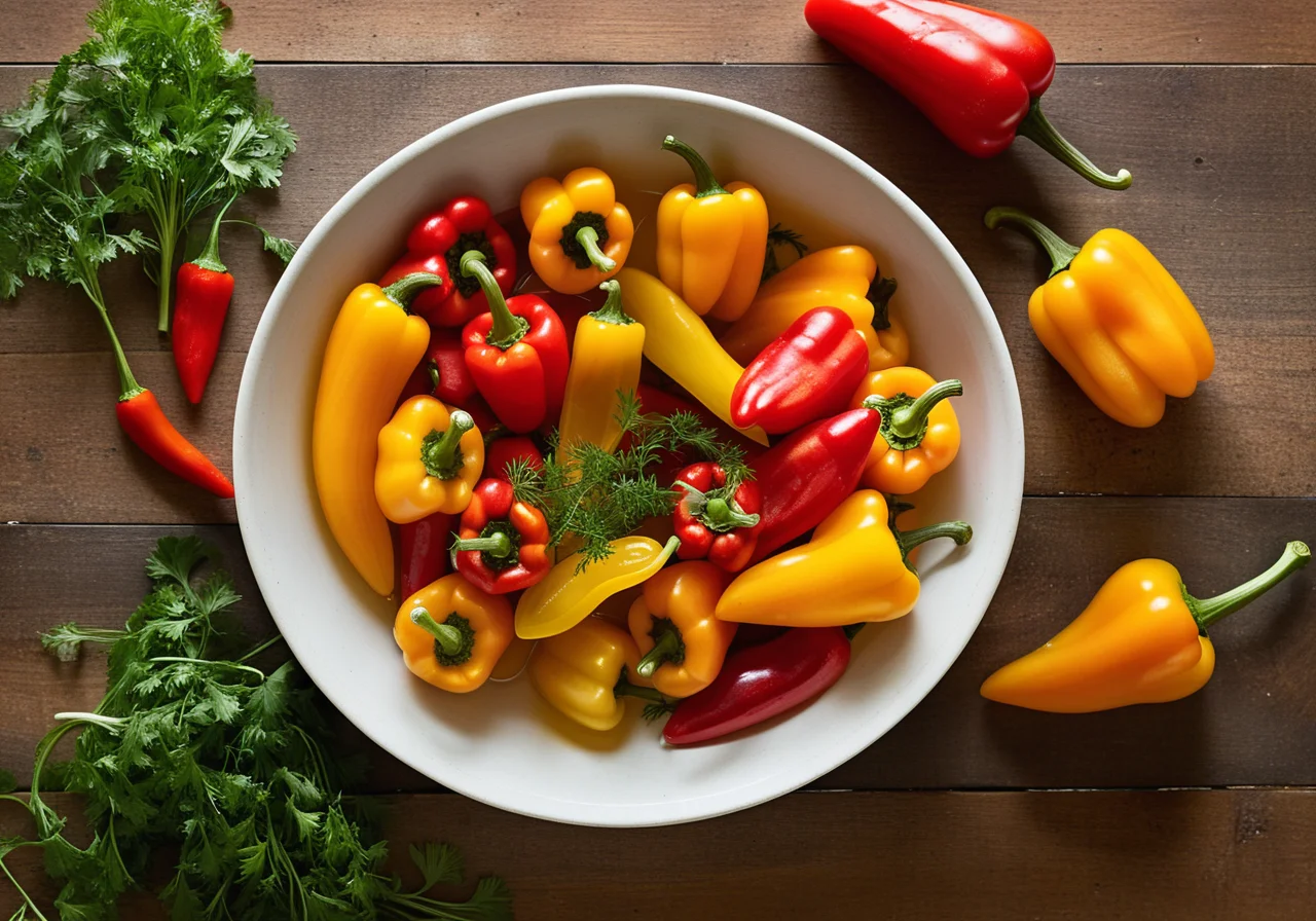Pickled Bell Peppers