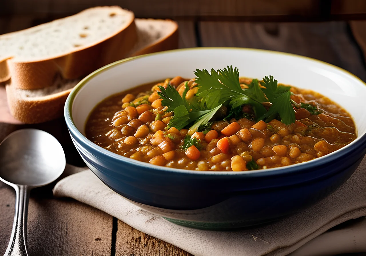 Grain and Lentil Stew