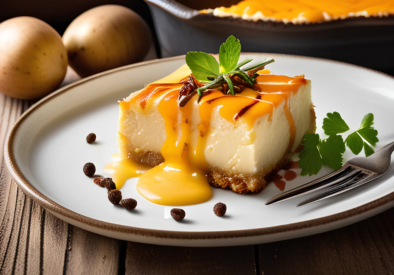 Spicy Potato Cheesecake