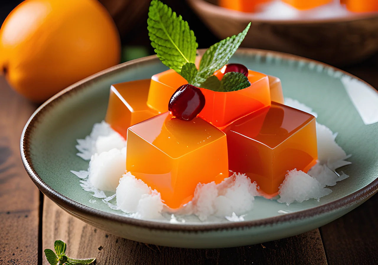 Coconut Fruit Gelée