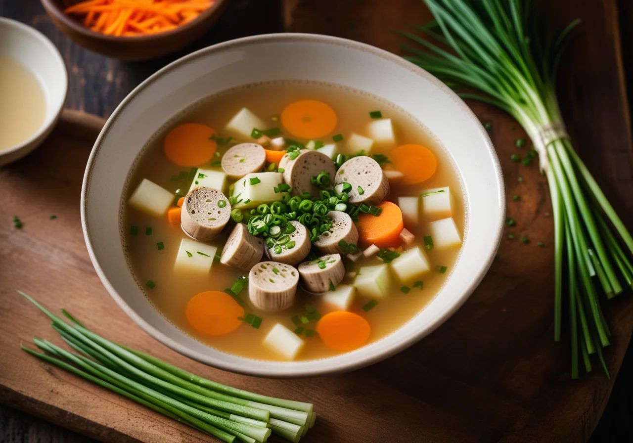 Simple Clear Vegetable Soup