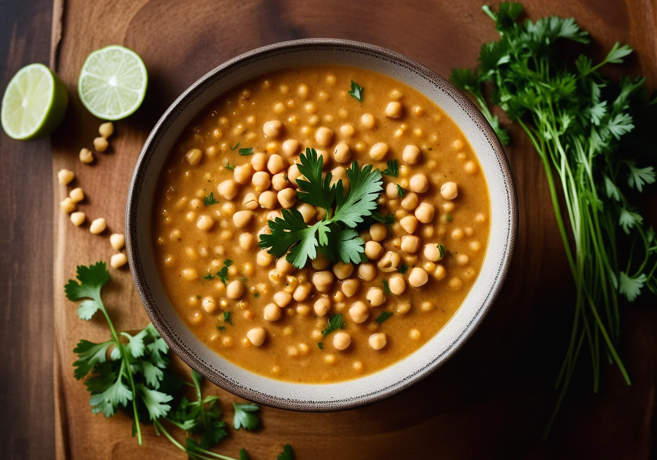 Lentil Chickpea Soup