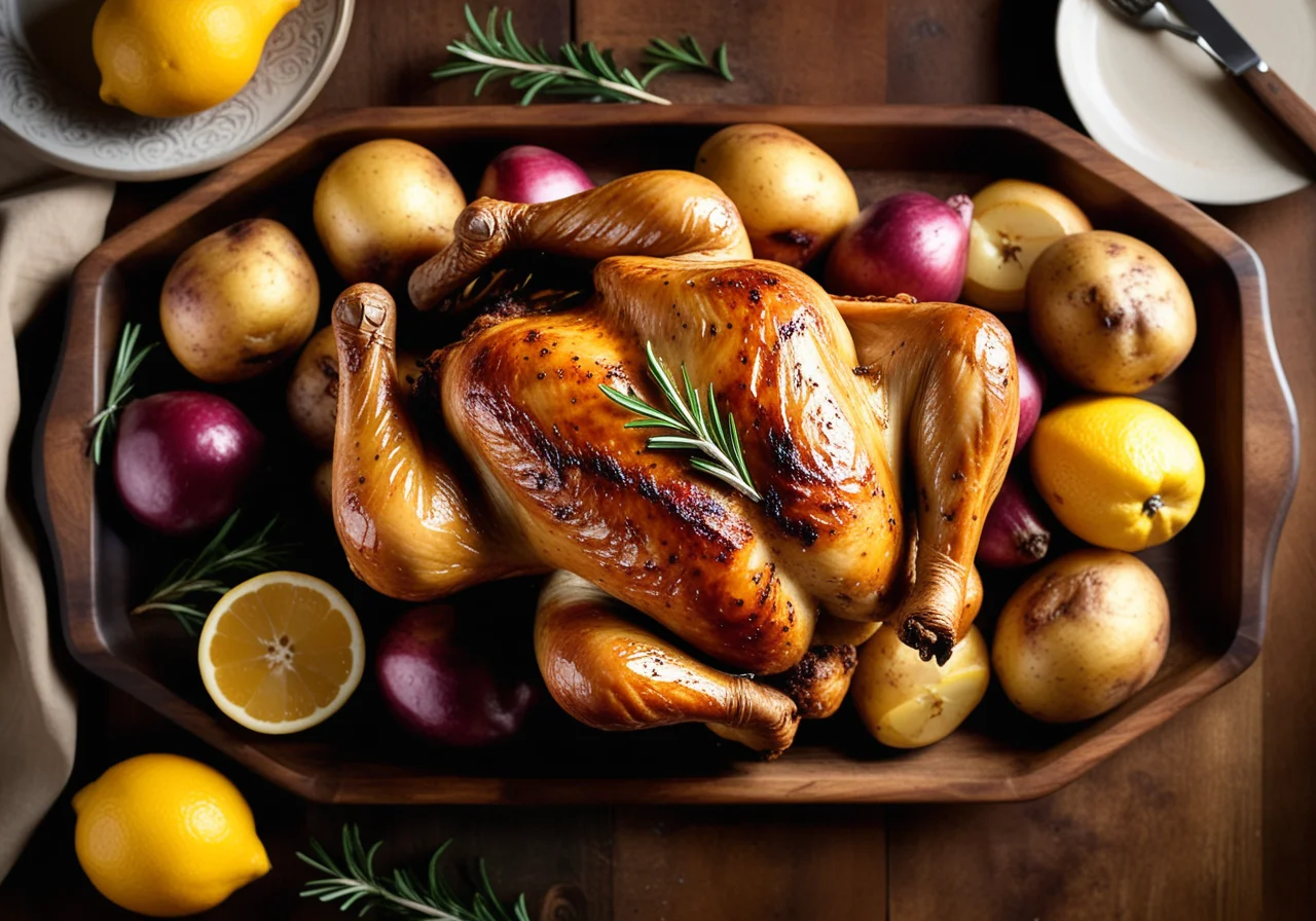 Roasted Chicken and Potatoes