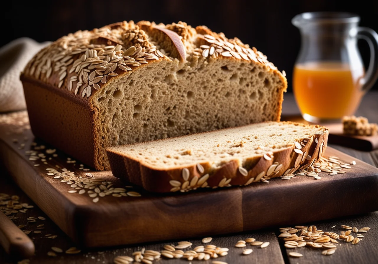 Whole Grain Oatmeal Bread