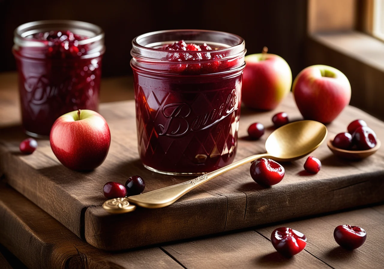 Cranberry-Apple preserves