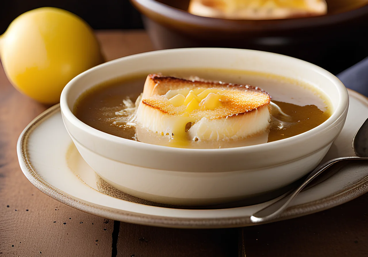 Vegetarian French Onion Soup