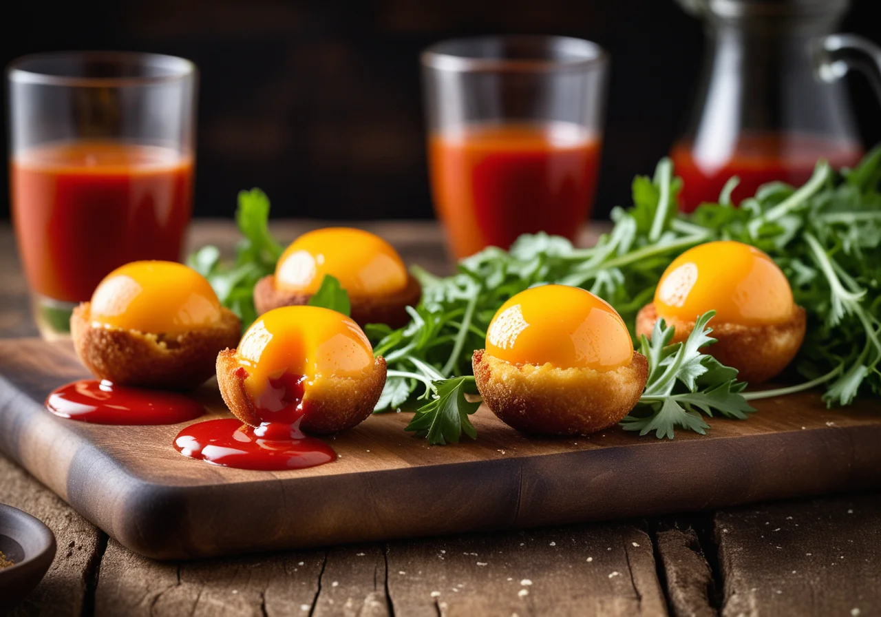 Cheese and Egg Balls