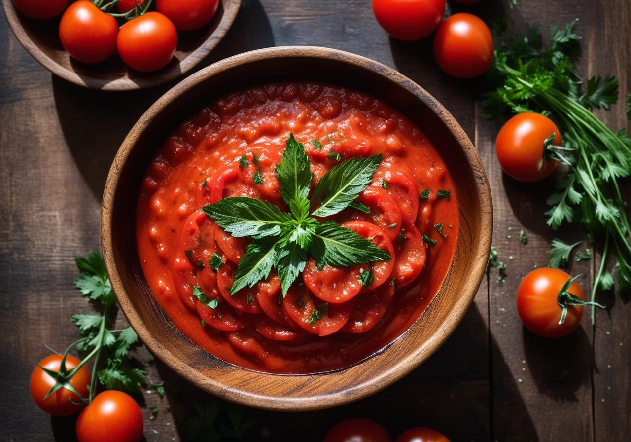 Tomato Sauce with Chili
