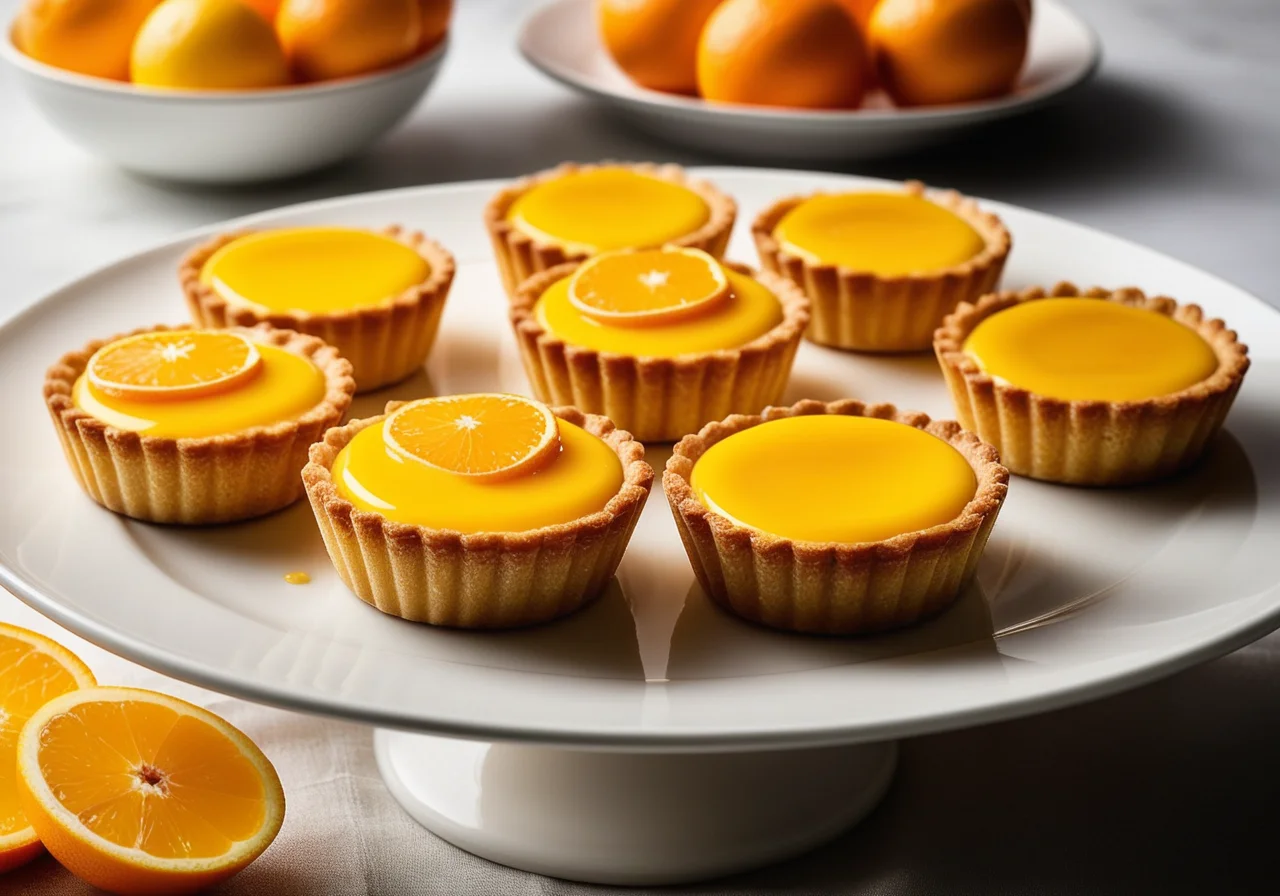 Orange Cream Tartlets