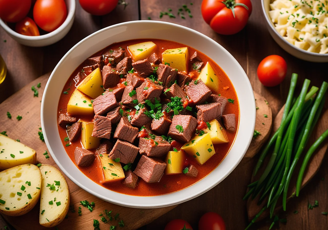 Vegetable Beef Goulash