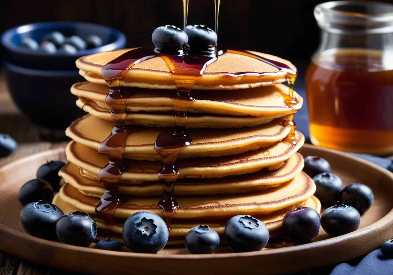 Pancakes with Syrup