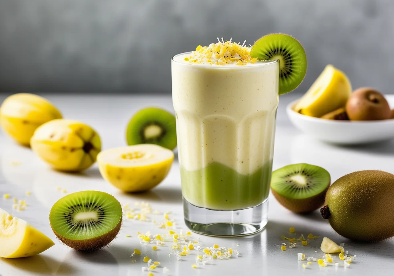 Banana Kiwi Shake