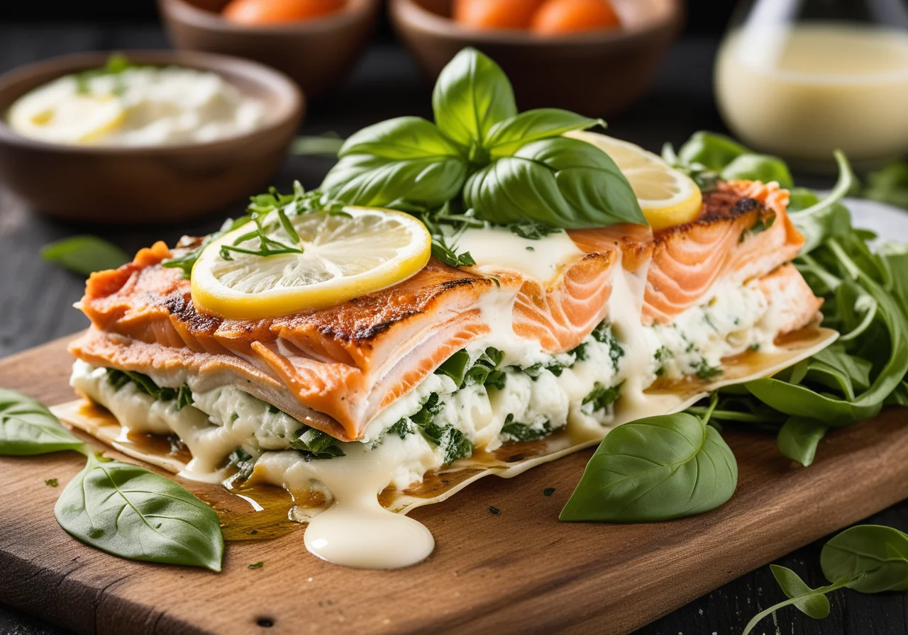 Salmon Lasagna