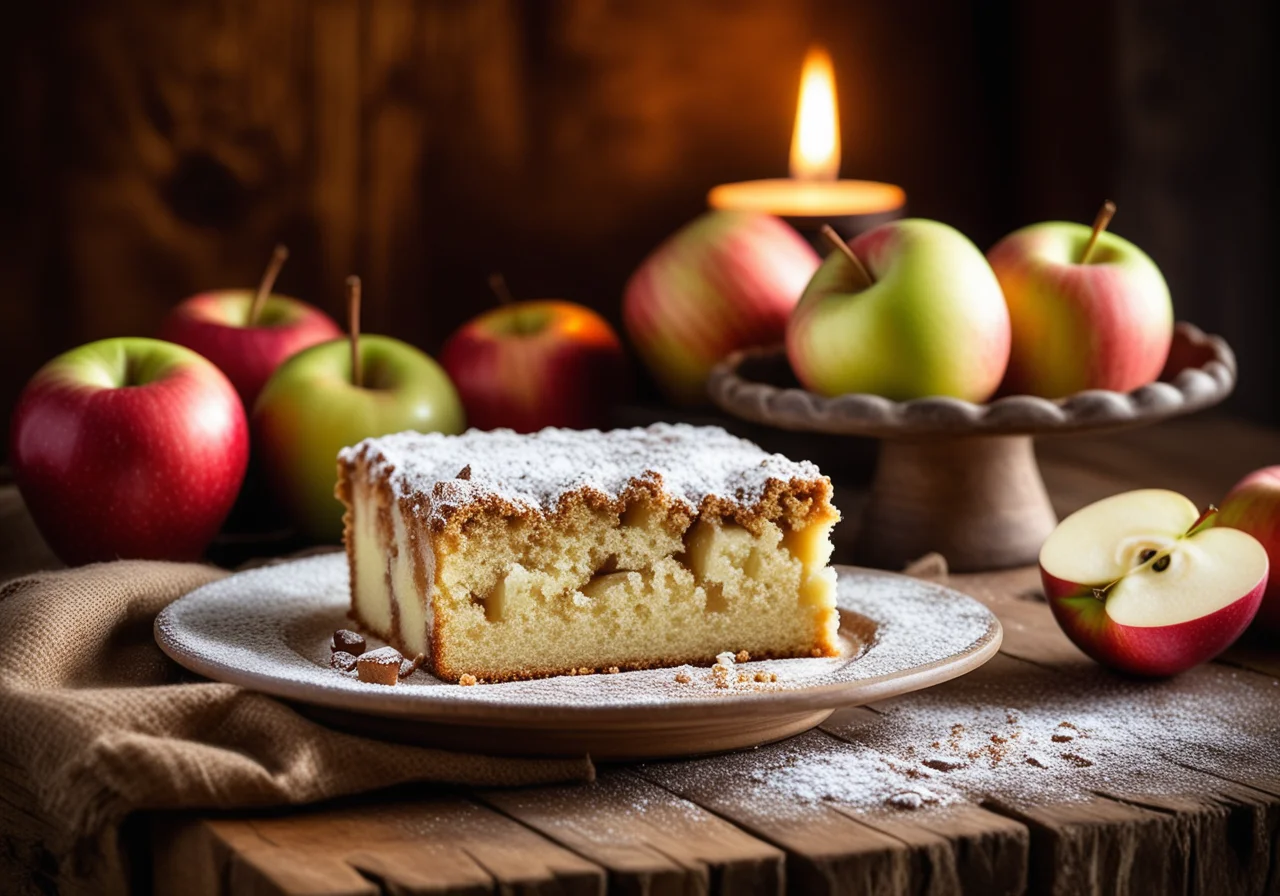 Apple Cake with Crumb Topping