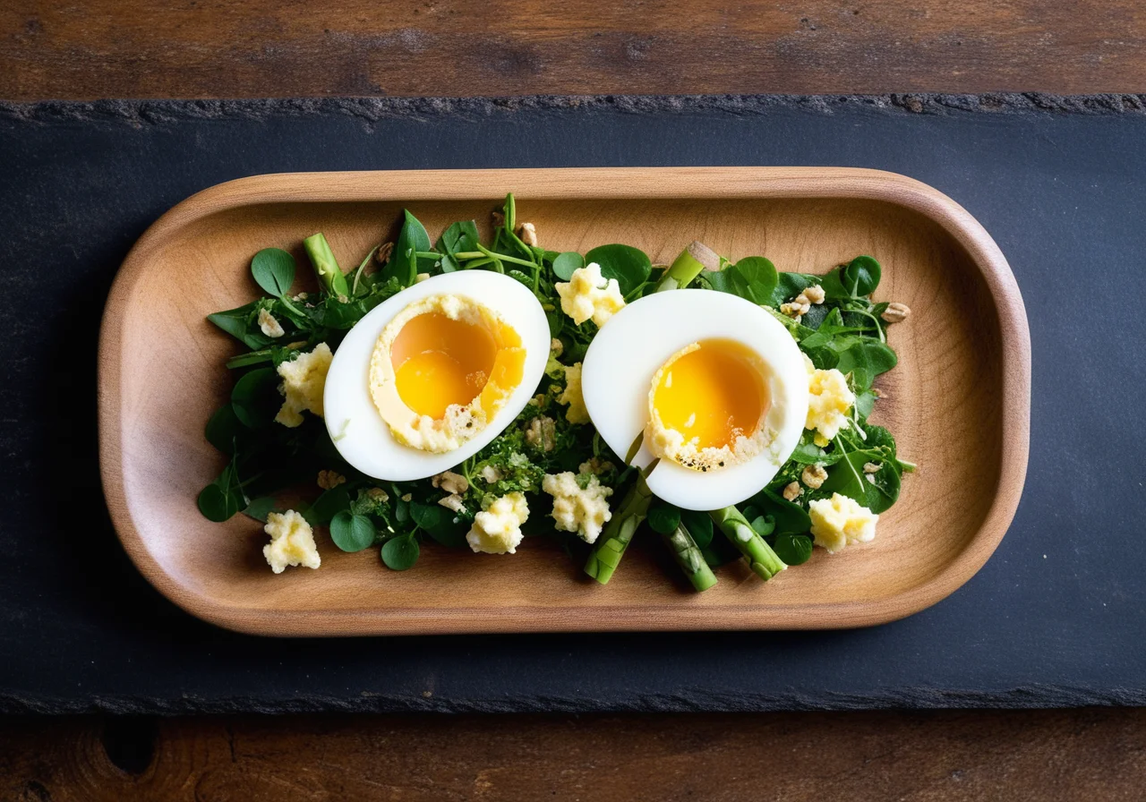 White Asparagus Watercress Salad