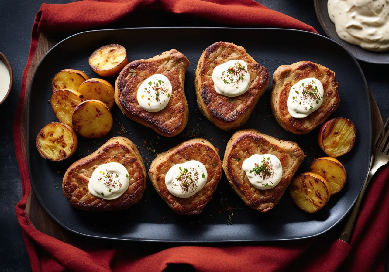 Gratinated Pork Chops