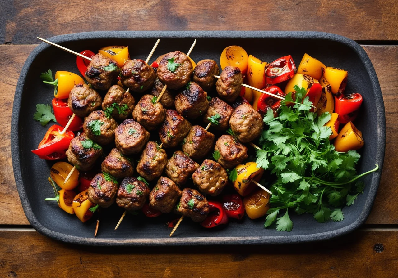 Köfte with Cilantro and Parsley