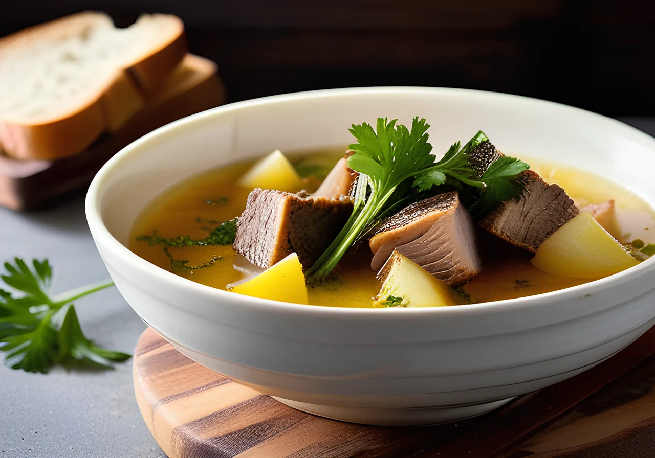 Turnip Stew with Lamb