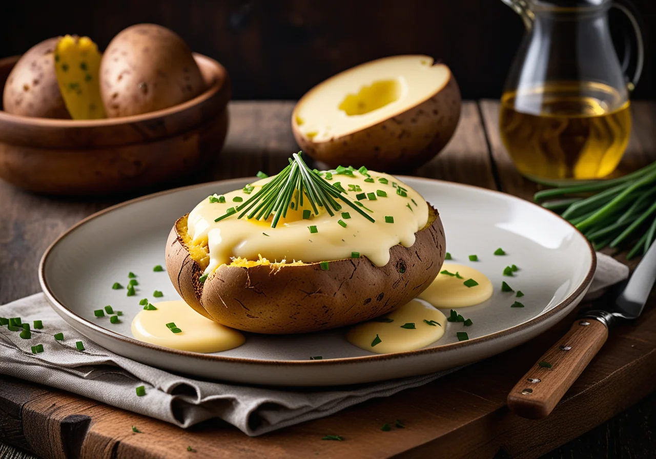 Baked Stuffed Potatoes
