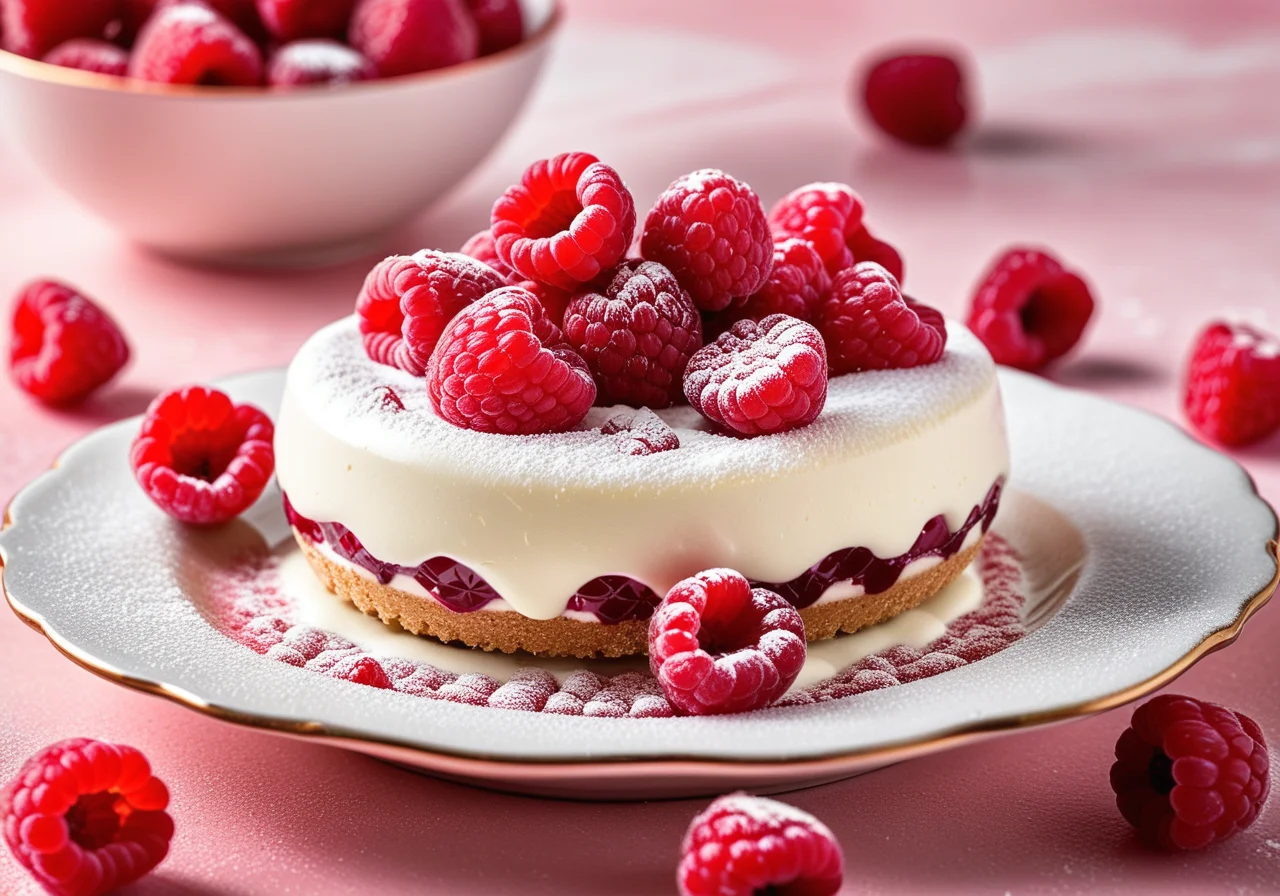 Raspberry Cream Dessert